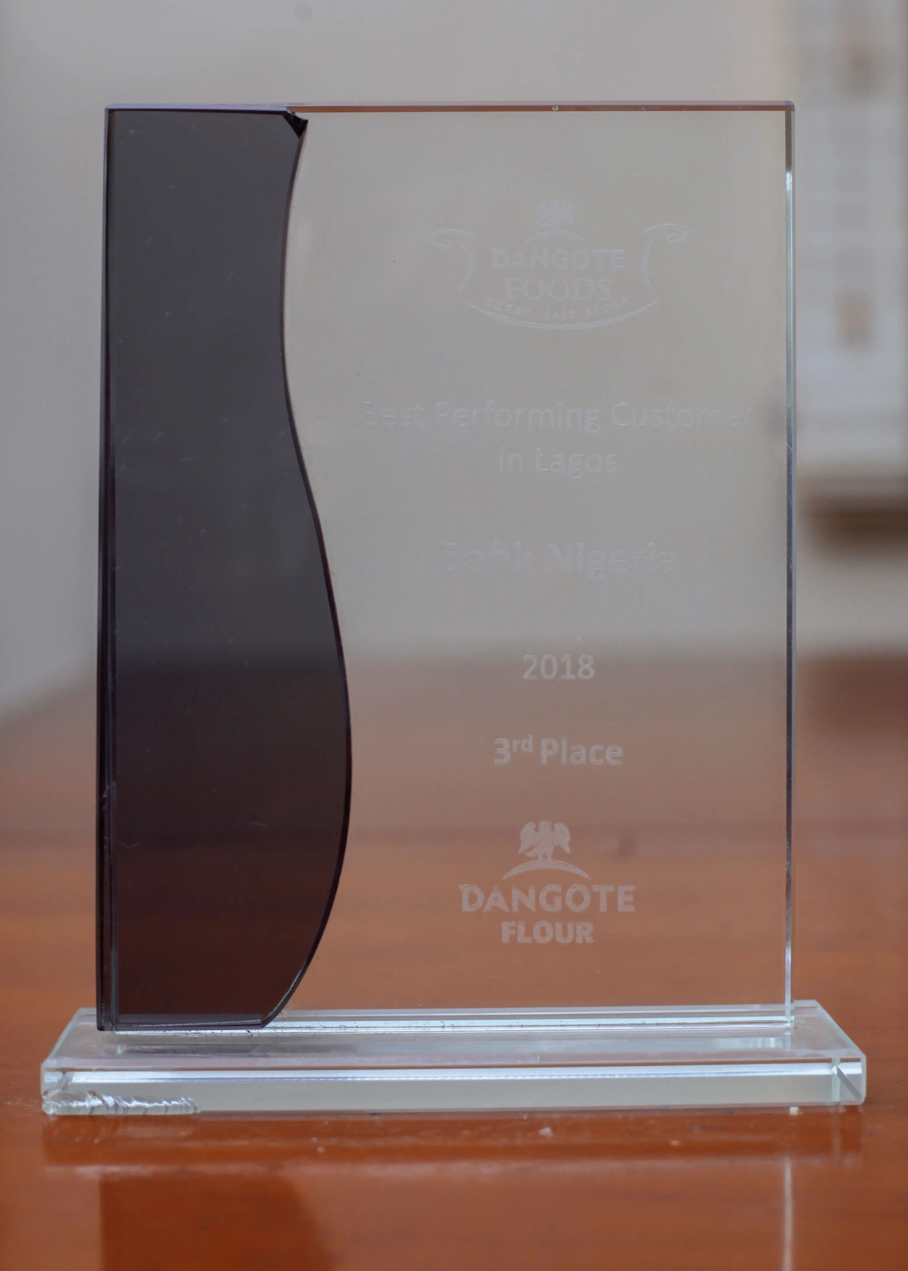 Dangote Best Performing Customer 2018