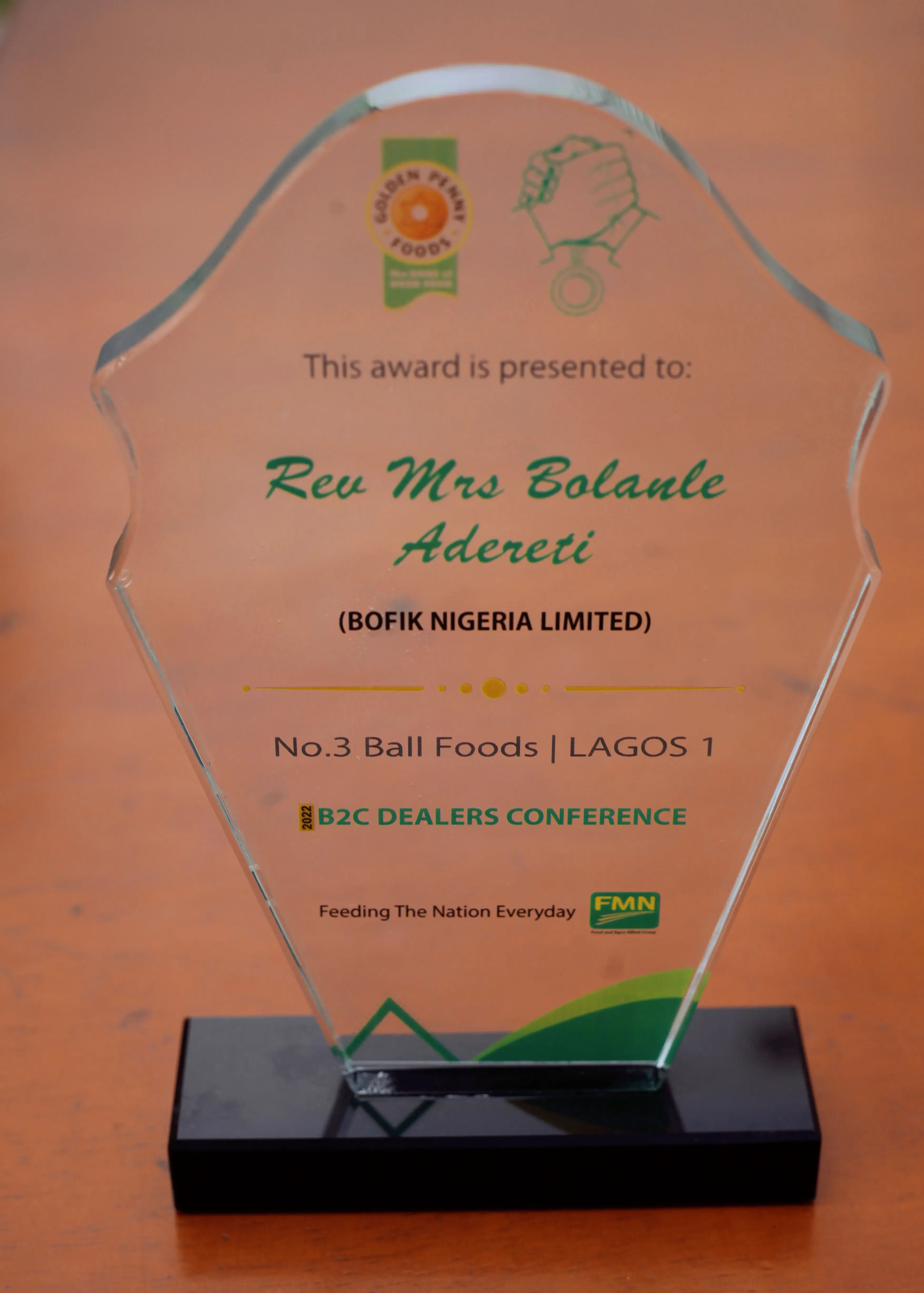Flour Mills Ball Food - Lagos 1 - 2018