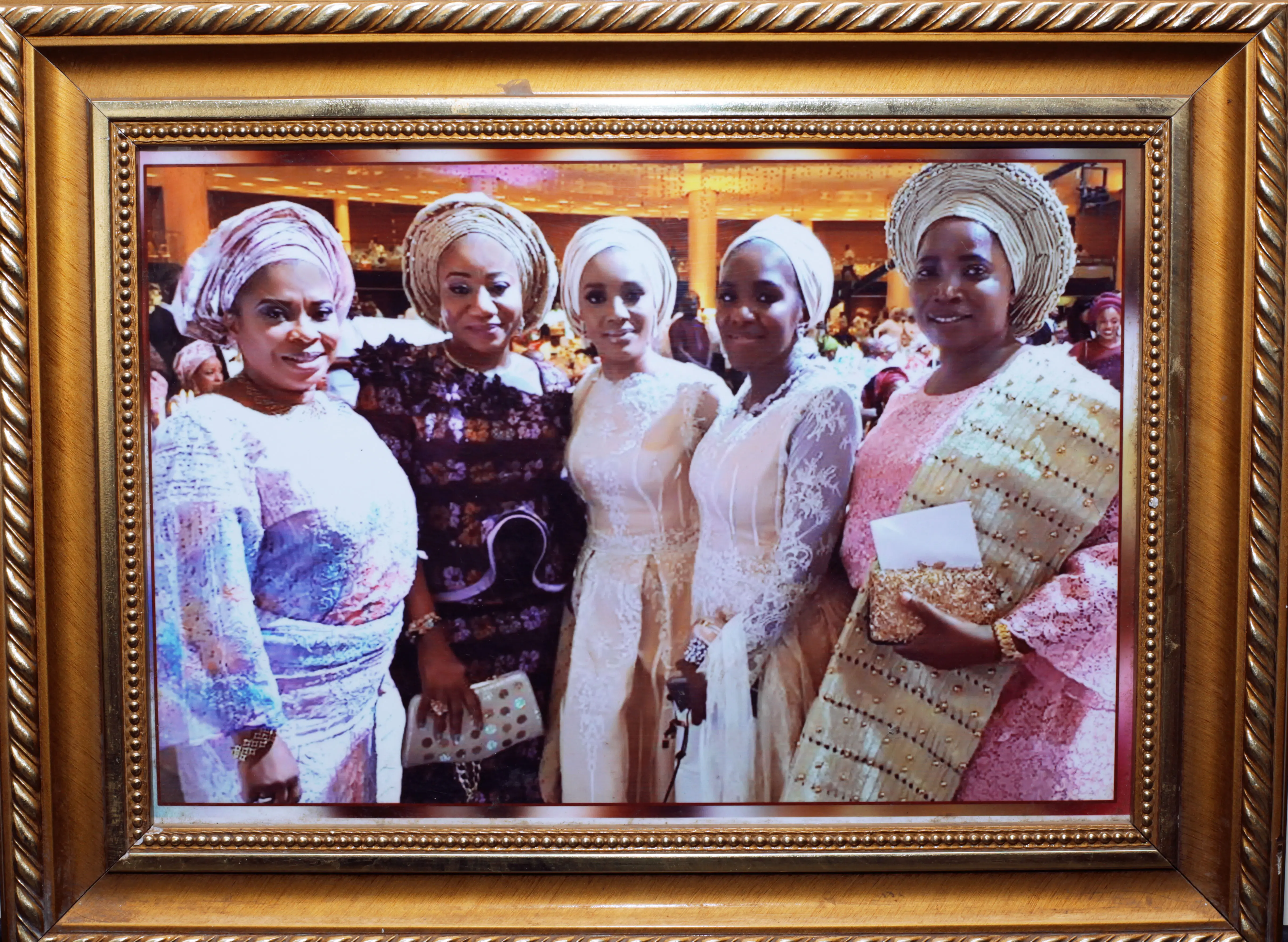 Bofik CEO (Rev Adereti Bolanle) at Fatima Dangote's Wedding 2018.